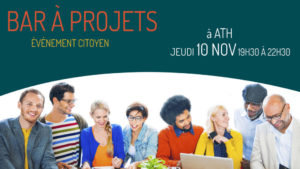 Lire la suite à propos de l’article Bar à projets – 10 novembre 2022